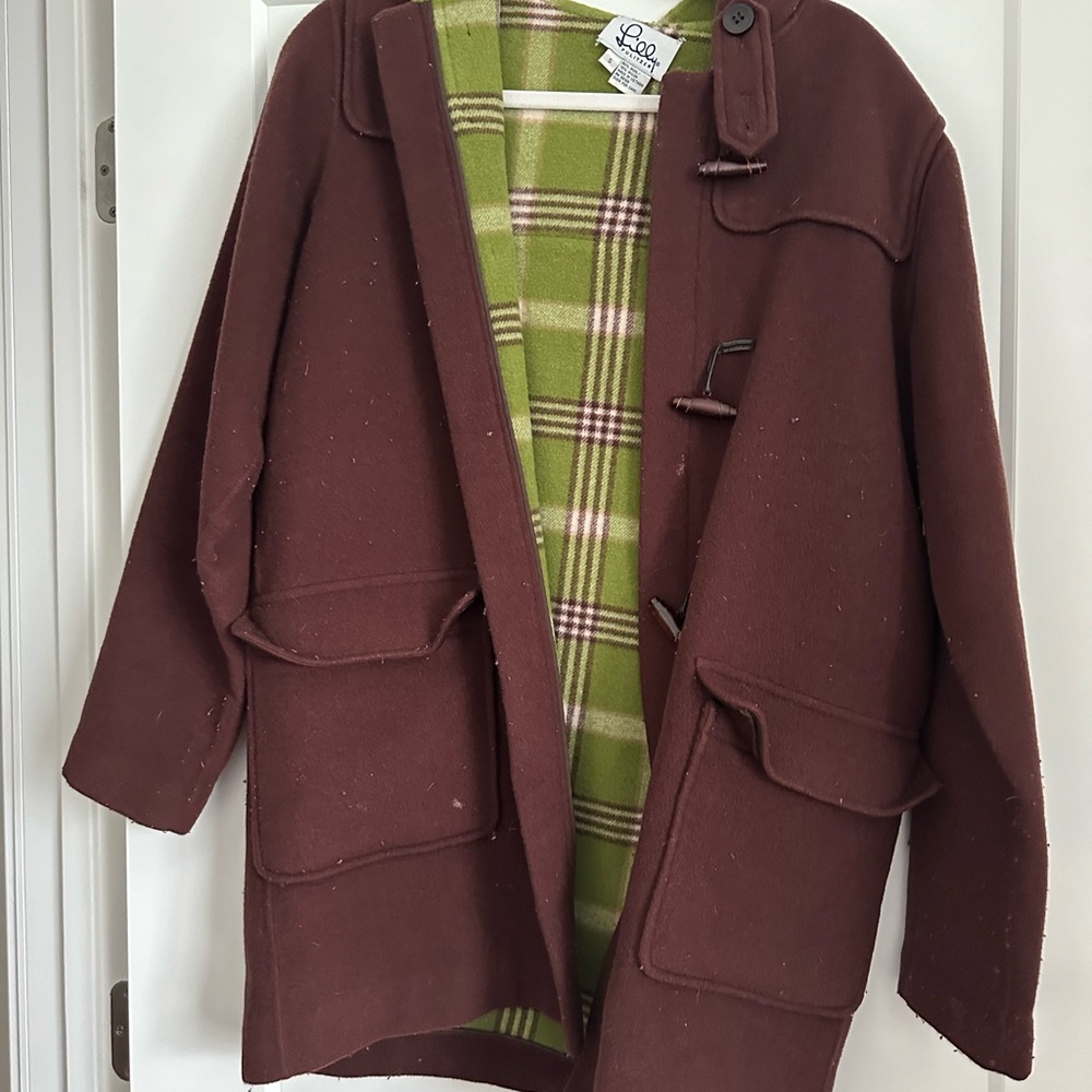 Vintage Lilly Pulitzer Wool Coat
